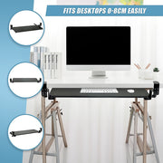 Clamp On Keyboard Tray 75cm W x 25cm D Extra Large V63-835371