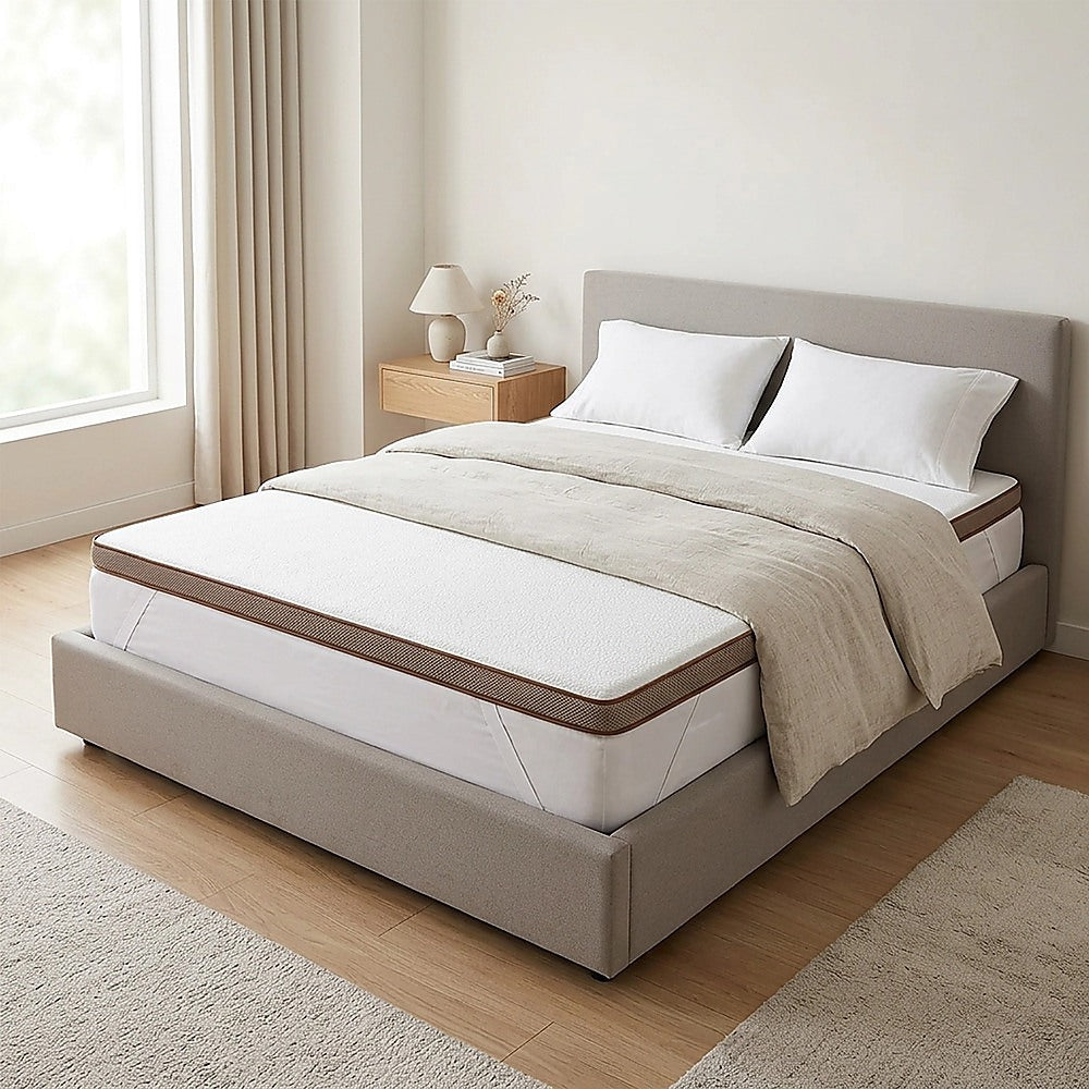 Queen Cooling Gel Memory Foam Mattress Topper - CertiPUR-US Certified Foam V63-835381