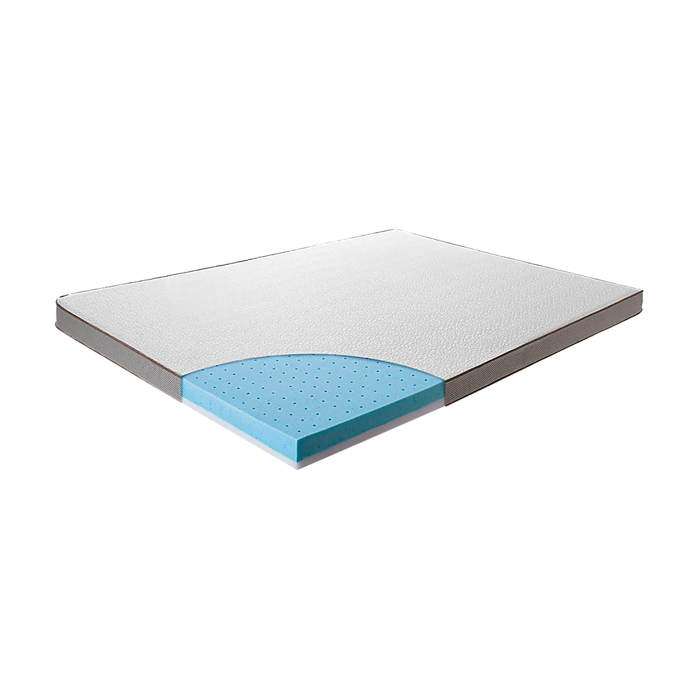 Queen Cooling Gel Memory Foam Mattress Topper - CertiPUR-US Certified Foam V63-835381