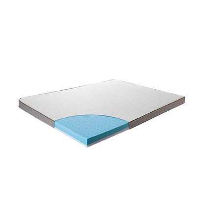 Double Cooling Gel Memory Foam Mattress Topper - CertiPUR-US Certified Foam V63-835401