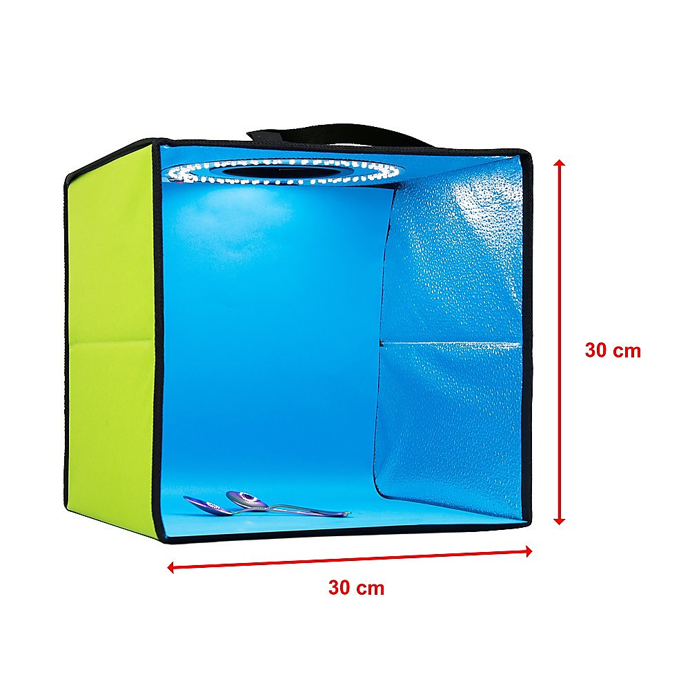 12'' LED Light Room Photo Studio Photography Lighting Tent Kit Backdrop Cube Box V63-835471
