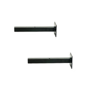 20cm Floating Shelf Brackets Industrial Metal Shelving Supports 4-Pack V63-835491