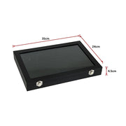 100 Slot Earring Ring Holder Jewellery Necklace Display Storage Gift Box Showcase For Organised Collection V63-835501