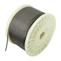 50M 316 Marine Stainless Steel Wire Rope Cable Decking Balustrade Rigging 7x19 4mm V63-835551