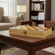 Chess Board Games Folding Large Chess Wooden Chessboard Set Wood Toy Gift V63-835571