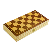 Chess Board Games Folding Large Chess Wooden Chessboard Set Wood Toy Gift V63-835571