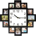 Photo Frame Clock Picture Collage 12Picture Display Photowall V63-835581