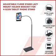 Adjustable Floor Stand Lazy Mount Holder Bracket For 4-9.5in Tablet Phone Stand V63-835621