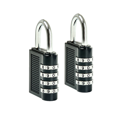 X2 Combination Padlock 4-Digit Outdoor Weatherproof Security School Lock Travel V63-835651