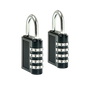 X2 Combination Padlock 4-Digit Outdoor Weatherproof Security School Lock Travel V63-835651