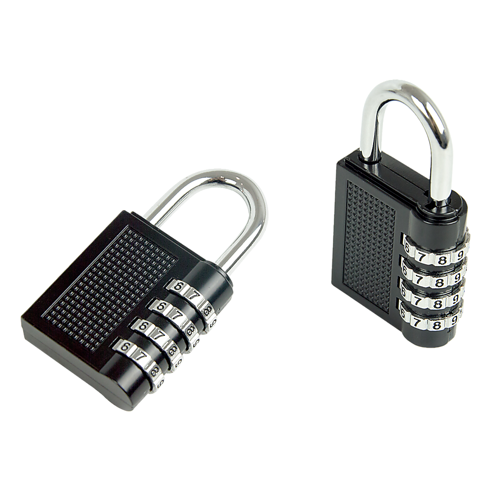X2 Combination Padlock 4-Digit Outdoor Weatherproof Security School Lock Travel V63-835651