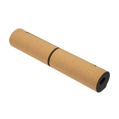 Natural Cork TPE Yoga Mat Sports Eco Friendly Exercise Fitness Gym Pilates V63-835681