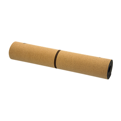 Natural Cork TPE Yoga Mat Sports Eco Friendly Exercise Fitness Gym Pilates V63-835681