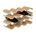 Wooden Wave Wine Rack/Creative Home Grape Wine Holder Shelf Cabinet/Bottle Rack V63-835691