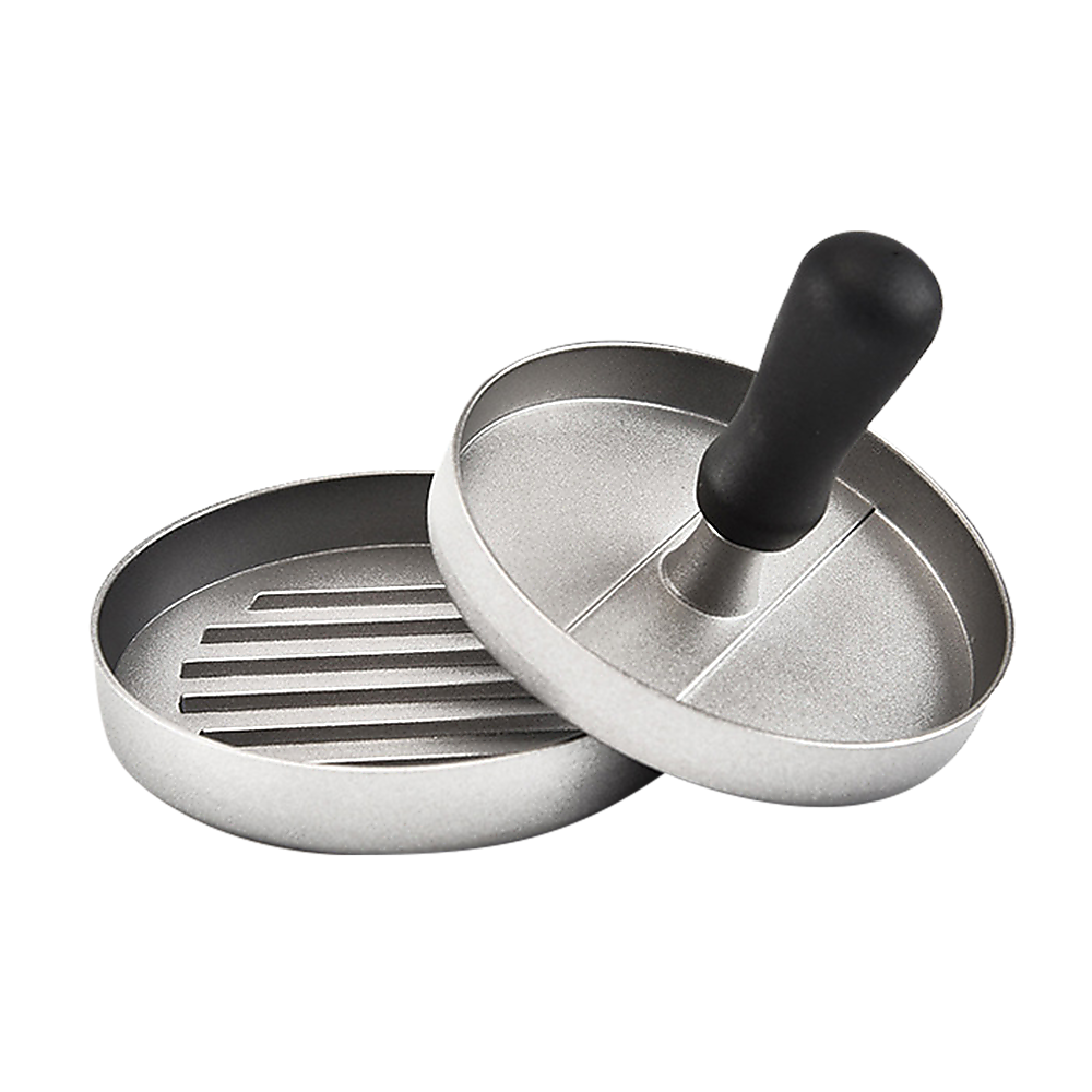 Large Round Hamburger Patty Maker Grill Press Burger Metal Mold Cooking Tools V63-835711