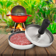 Large Round Hamburger Patty Maker Grill Press Burger Metal Mold Cooking Tools V63-835711