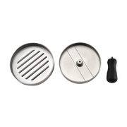 Large Round Hamburger Patty Maker Grill Press Burger Metal Mold Cooking Tools V63-835711