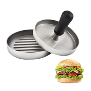 Large Round Hamburger Patty Maker Grill Press Burger Metal Mold Cooking Tools V63-835711