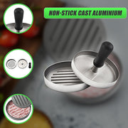 Large Round Hamburger Patty Maker Grill Press Burger Metal Mold Cooking Tools V63-835711