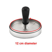 Large Round Hamburger Patty Maker Grill Press Burger Metal Mold Cooking Tools V63-835711