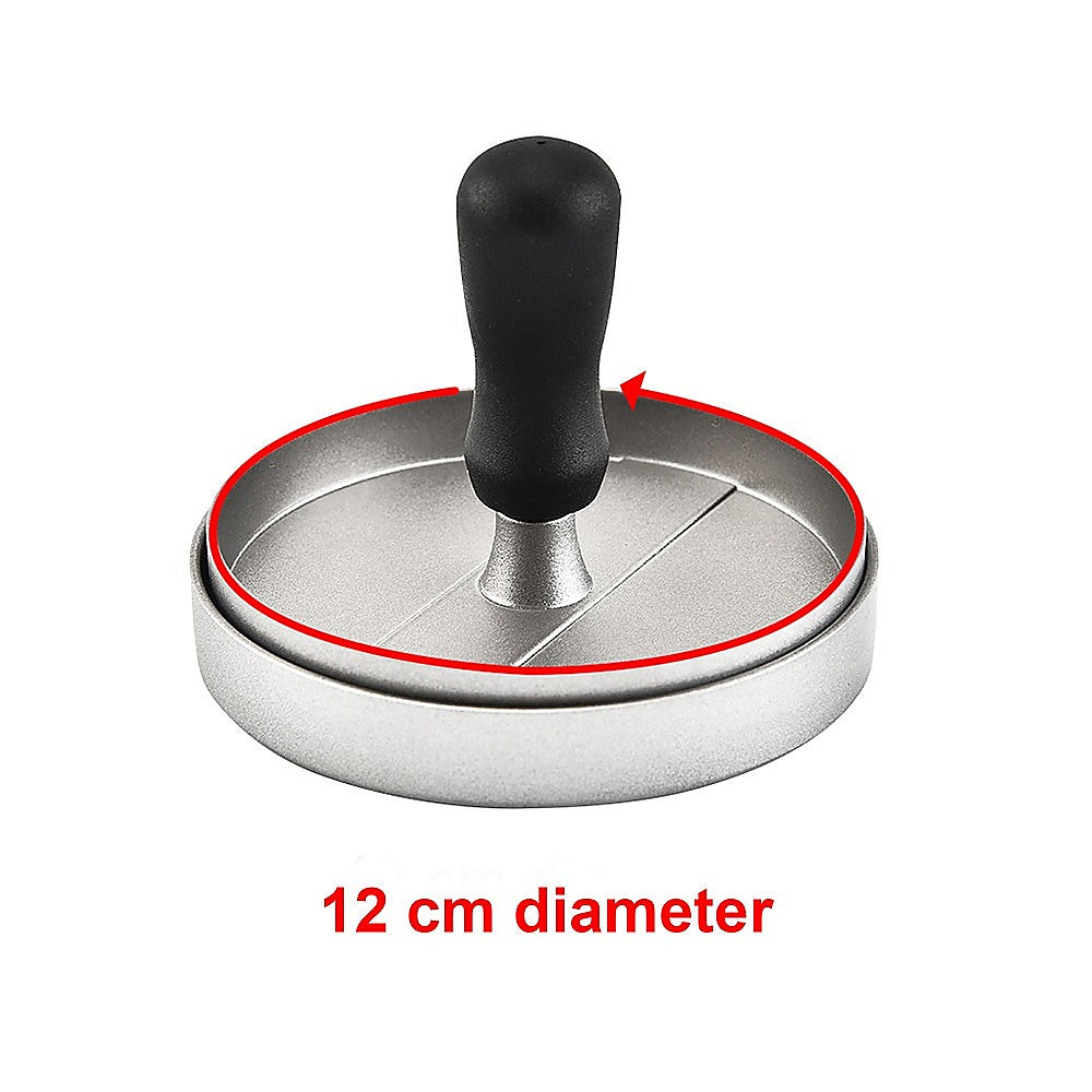 Large Round Hamburger Patty Maker Grill Press Burger Metal Mold Cooking Tools V63-835711