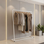 Commercial Clothing Garment Rack Retail Shop White V63-835731