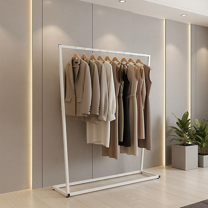 Commercial Clothing Garment Rack Retail Shop White V63-835731