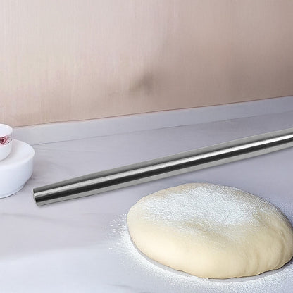 Professional Rolling Pin for Baking Premium 304 Stainless Steel Kitchen Rod V63-835741