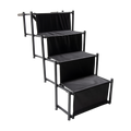 Folding Dog Car Boot Steps Ladder Lightweight Strong Pet Stairs V63-835751