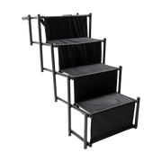 Folding Dog Car Boot Steps Ladder Lightweight Strong Pet Stairs V63-835751
