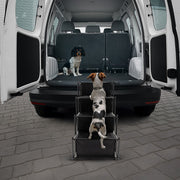 Folding Dog Car Boot Steps Ladder Lightweight Strong Pet Stairs V63-835751