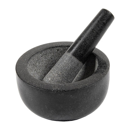 Large Pestle and Mortar Set Durable Granite Stone Spice & Herb Crusher V63-835761