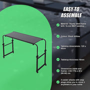 Overbed Table Work Laptop Desk with Wheels V63-835781