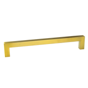 15 x Brushed Brass Drawer Pulls Kitchen Cabinet Handles - Gold Finish 192mm V63-835821