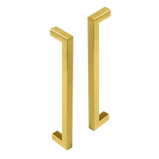 15 x Brushed Brass Drawer Pulls Kitchen Cabinet Handles - Gold Finish 192mm V63-835821