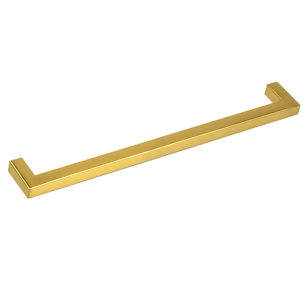 15x Brushed Brass Drawer Pulls Kitchen Cabinet Handles - Gold Finish 256mm V63-835841