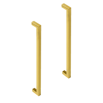 15x Brushed Brass Drawer Pulls Kitchen Cabinet Handles - Gold Finish 256mm V63-835841
