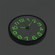 305mm Luminous Wall Clock Glow In The Dark Silent Quartz Indoor Home Modern Clock V63-835871
