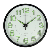 305mm Luminous Wall Clock Glow In The Dark Silent Quartz Indoor Home Modern Clock V63-835871