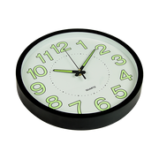 305mm Luminous Wall Clock Glow In The Dark Silent Quartz Indoor Home Modern Clock V63-835871