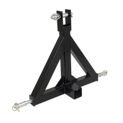 Heavy Duty Steel 3 Point 2" Trailer Hitch Receiver Tow Drawbar For Cat 1 Tractor V63-835901