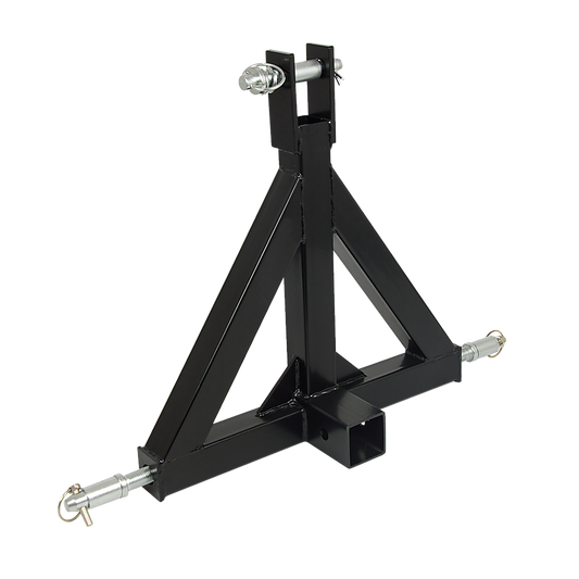 Heavy Duty Steel 3 Point 2" Trailer Hitch Receiver Tow Drawbar For Cat 1 Tractor V63-835901