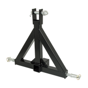 Heavy Duty Steel 3 Point 2" Trailer Hitch Receiver Tow Drawbar For Cat 1 Tractor V63-835901