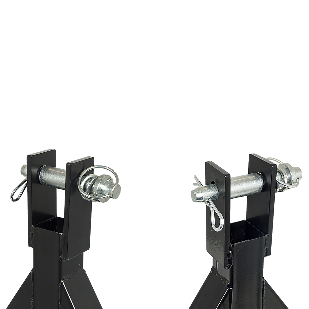 Heavy Duty Steel 3 Point 2" Trailer Hitch Receiver Tow Drawbar For Cat 1 Tractor V63-835901