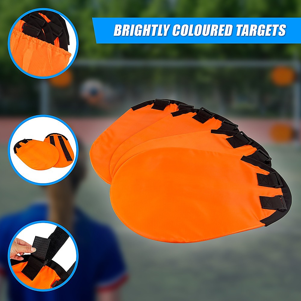 Pro Training Football AID Soccer Target Practice Shot Goal V63-835921
