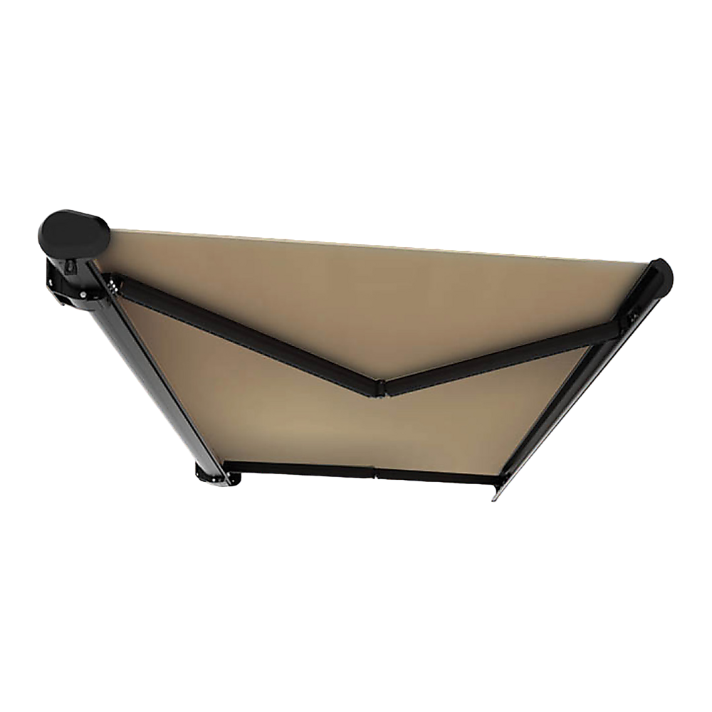 5.5m x 3.0m Retractable Folding Arm Awning Heavy Duty Full Cassette Motorised V63-835931