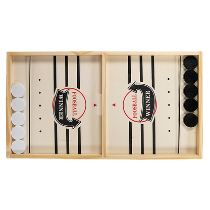 Sling Puck Table Battle Ice Hockey Board Game Toy Gift Adult Kids V63-835981