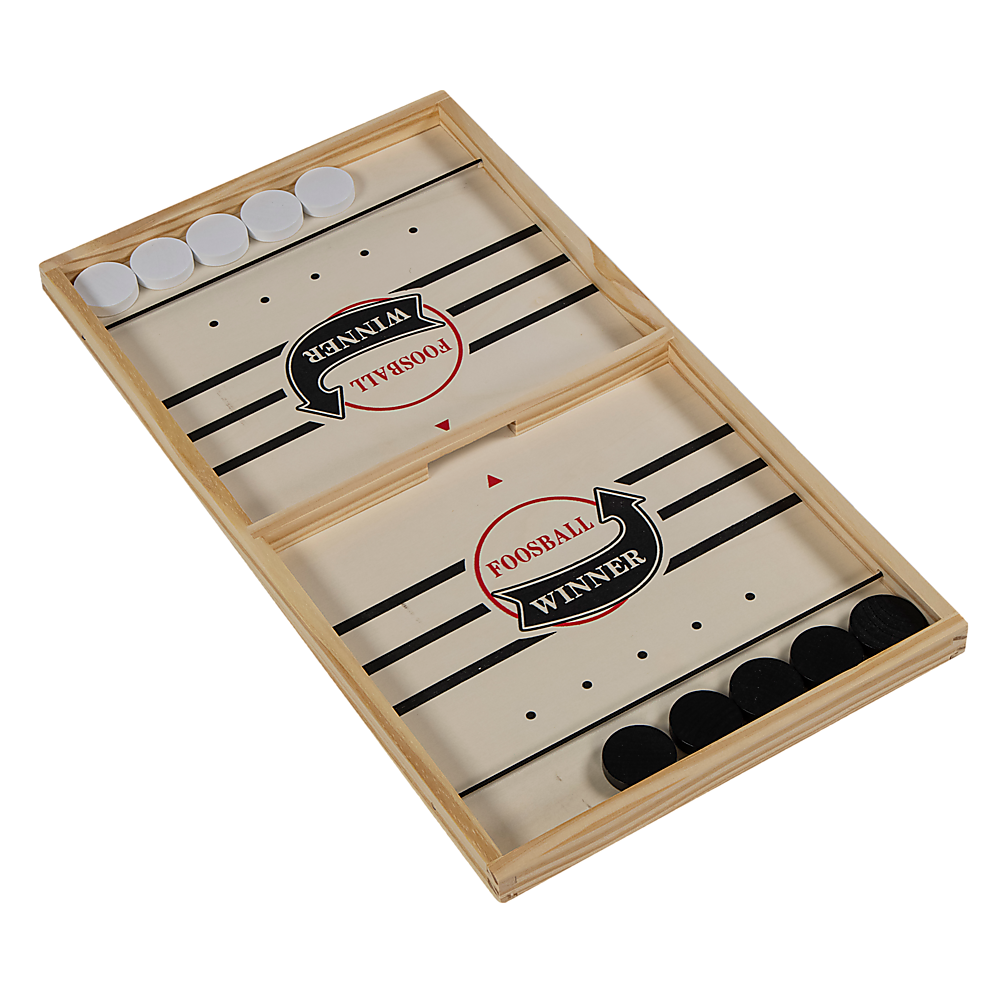 Sling Puck Table Battle Ice Hockey Board Game Toy Gift Adult Kids V63-835981