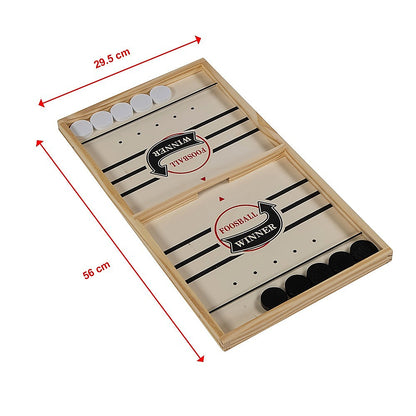 Sling Puck Table Battle Ice Hockey Board Game Toy Gift Adult Kids V63-835981