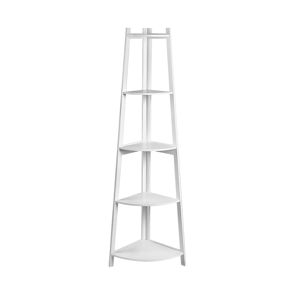 Corner Ladder Shelf Bookcase Display Storage Unit V63-836021